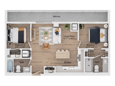 10146 123 Street NW 1-3 Beds Apartment for Rent - Photo Gallery 36